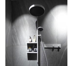 Термостат Hansgrohe RainSelect прихованого монтажу на 2 споживачі Matt White 15380700