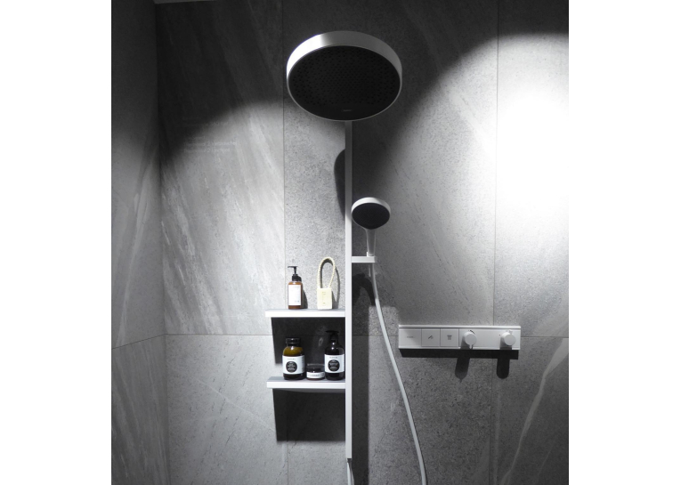 Термостат Hansgrohe RainSelect прихованого монтажу на 2 споживачі Matt White 15380700