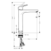 Змішувач для раковини Hansgrohe Focus, 31531000