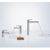Змішувач для раковини Hansgrohe Talis E 110 CoolStart із донним клапаном pop-up 71713000