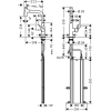 Змішувач для кухні Hansgrohe Metris Select 240 2jet з висувним зливом Sbox Stainless Steel Finish 73817800
