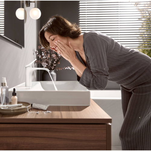 Смеситель Hansgrohe Vivenis для раковины, белый матовый 75020700