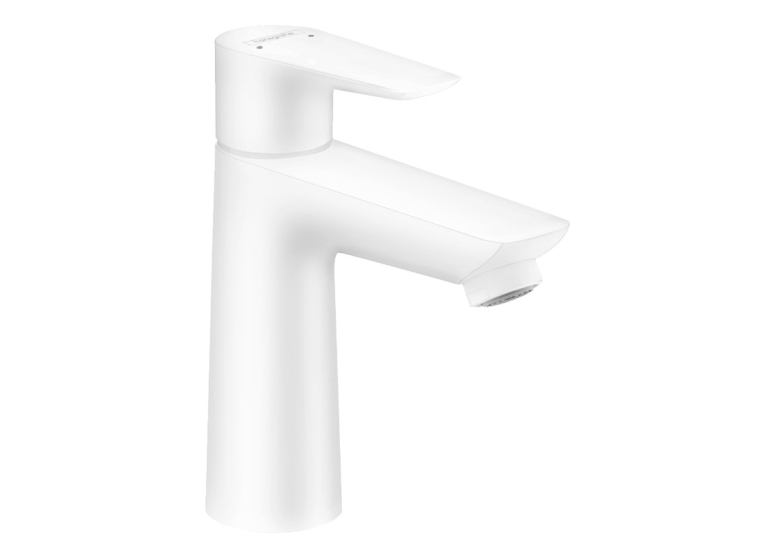 Смеситель для раковины Hansgrohe Talis E 110 с донным клапаном pop-up Matt White 71710700