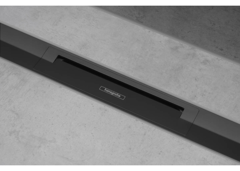 Верхня частина Hansgrohe "RainDrain Flex" для каналу 800 мм Matt Black 56044670