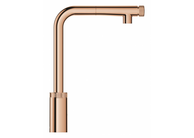 Змішувач для кухні з висувним виливом Grohe Minta SmartControl 31613DA0 Золото