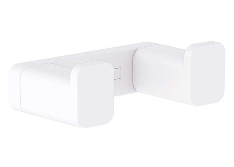 Подвійний гачок Hansgrohe AddStoris 41755700 білий матовий