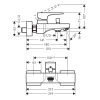 Смеситель для ванны Hansgrohe Metropol, 32540000