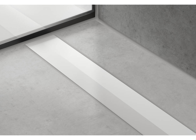 Верхня частина Hansgrohe "RainDrain Flex" для каналу (пристінна) 800 мм Matt White 56051700