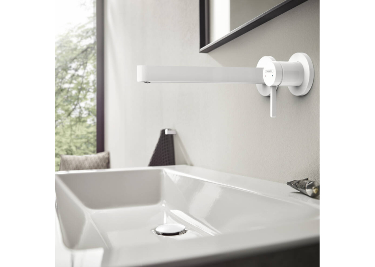 Змішувач Hansgrohe Finoris для раковини, білий матовий 76050700