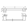Ручка для дверей у душову Hansgrohe AddStoris 41759990
