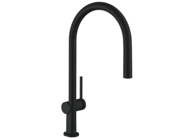 Змішувач Hansgrohe Talis M54 для кухонного миття з висувним душем Matt Black 72802670