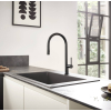 Змішувач Hansgrohe Talis M54 для кухонного миття з висувним душем Matt Black 72802670