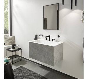 Змішувач Hansgrohe Finoris для раковини, чорний матовий 76033670
