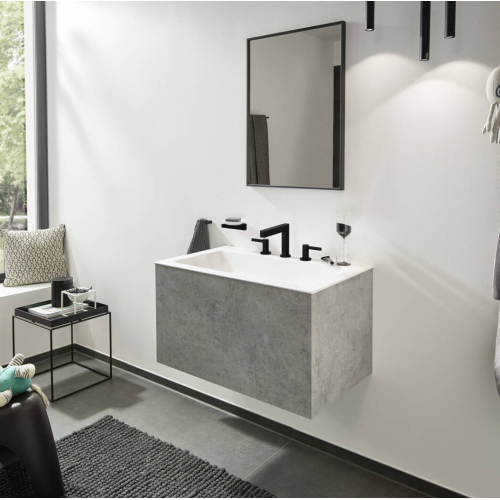 Смеситель Hansgrohe Finoris для раковины, черный матовый 76033670