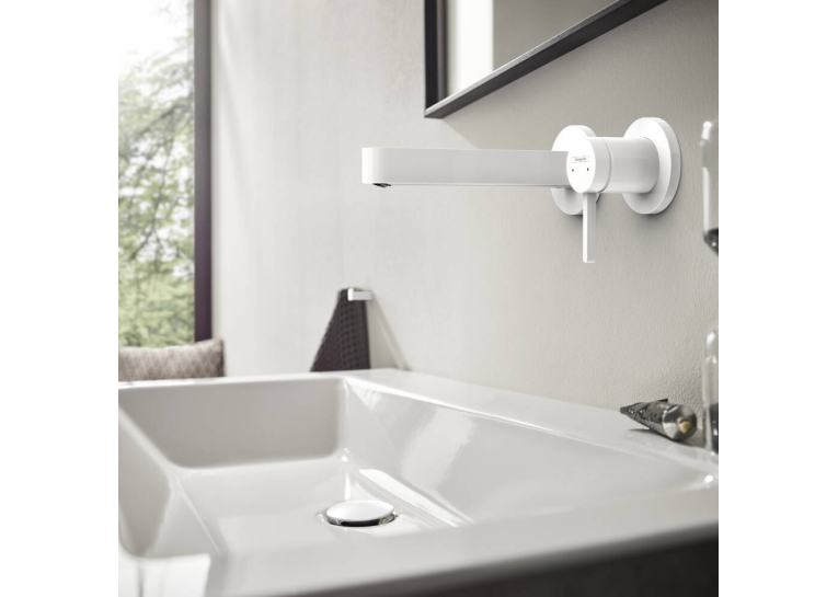 Смеситель Hansgrohe Finoris для раковины, белый матовый 76051700