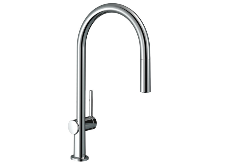 Змішувач Hansgrohe Talis M54 для кухонного миття з висувним душем Sbox 72803000