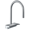 Смеситель для кухни Hansgrohe Aquno Select M81 с выдвижным душем, хром 73837000