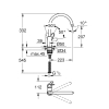 Змішувач для миття GROHE BauFlow 31230001