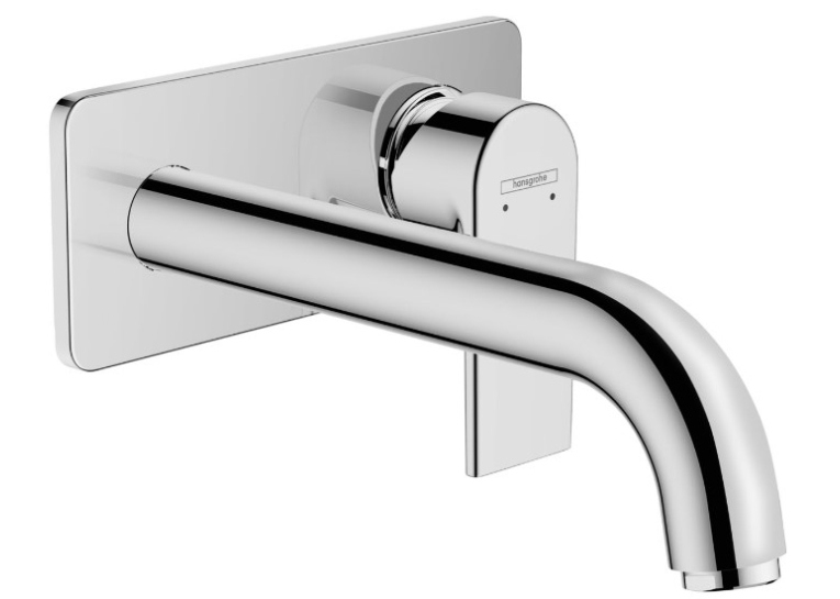 Смеситель для раковины настенный Hansgrohe Vernis Shape 71578000 хром