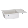  Кухонна мийка Lidz 781x510/200 WHI-01 (LIDZWHI01781510200)