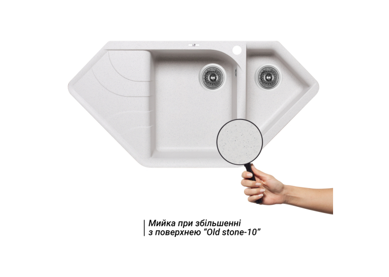 Кухонная мойка Lidz 1000x500/225 STO-10 (LIDZSTO101000500225)