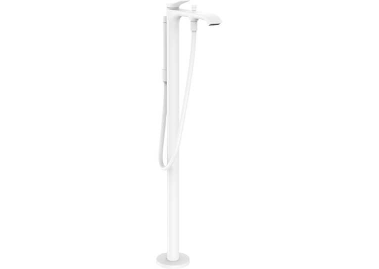 Змішувач Hansgrohe Vivenis для ванни для підлоги, білий матовий 75445700