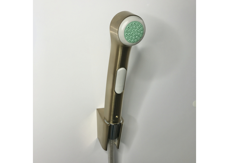 Гигиенический душ Hansgrohe со шлангом 125 см и держателем Brushed Bronze 32129140