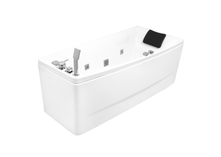 Ванна гідромасажна акрилова Volle 170x75x63 cм права 12-88-102/R