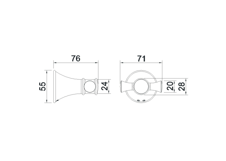 Крючок IMPRESE PODZIMA LEDOVE, ZMK01170121