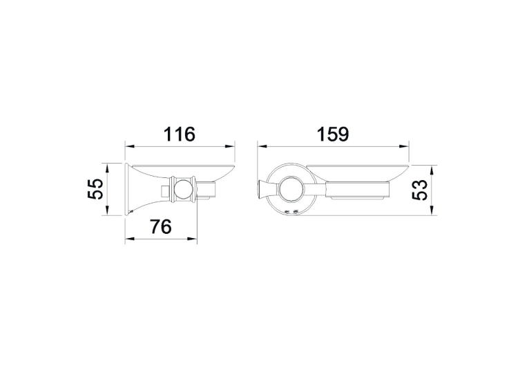  Тримач з мильницею IMPRESE PODZIMA ZRALA, ZMK02170825