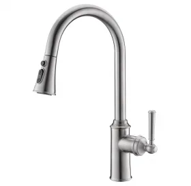 Смеситель для кухни IMPRESE HYDRANT, с выдвижной лейкой, ZMK031806150