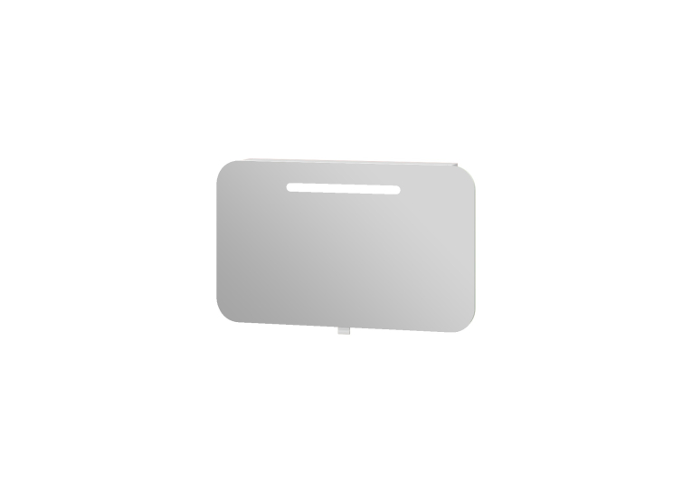 Дзеркальна шафа Ювента Prato PrM-90 біла Prato PrM-90 White