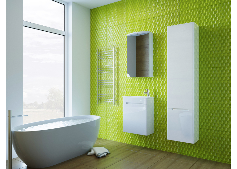 Дзеркальна шафа Ювента Slavuta SlMC1-45 біла Slavuta SlMC1-45 White