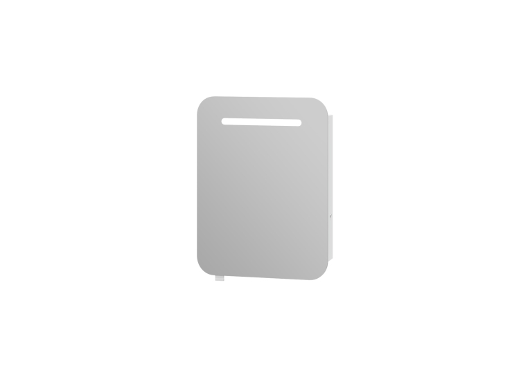 Дзеркальна шафа Ювента Prato PrM-60 біла Prato PrM-60 White