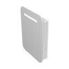 Дзеркальна шафа Ювента Prato PrM-60 біла Prato PrM-60 White