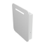 Дзеркальна шафа Ювента Prato PrM-70 біла Prato PrM-70 White