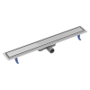 Трап для душу лінійний Cersanit TAKO 80 з двосторон. решіткою, нерж. сталь S907-010