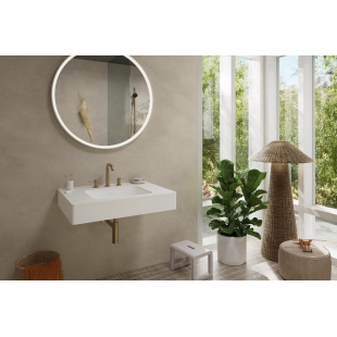 Смеситель Hansgrohe Tecturis S для умывальника на 3 отверстия, Brushed Bronze (73330140)