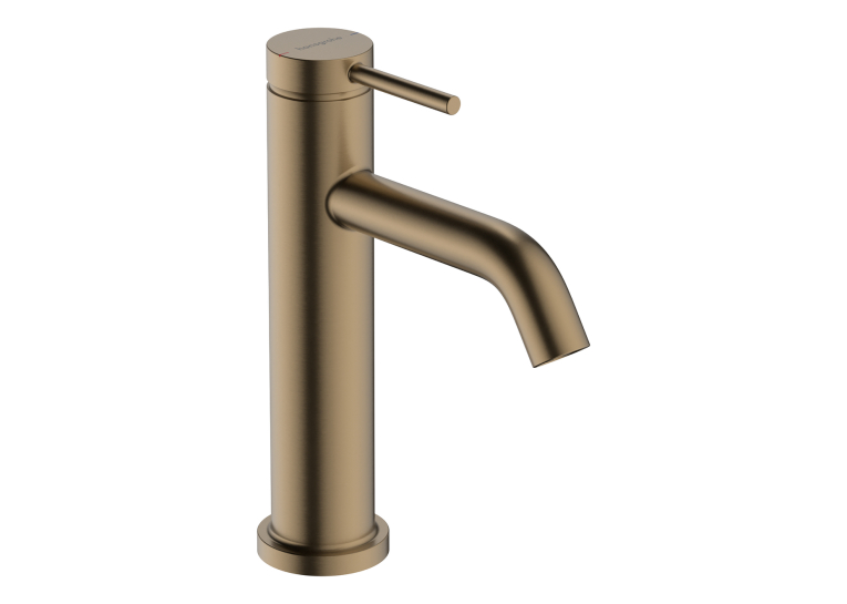 Змішувач Hansgrohe Tecturis S 110 для умивальника без донного клапана, Brushed Bronze (73311140)