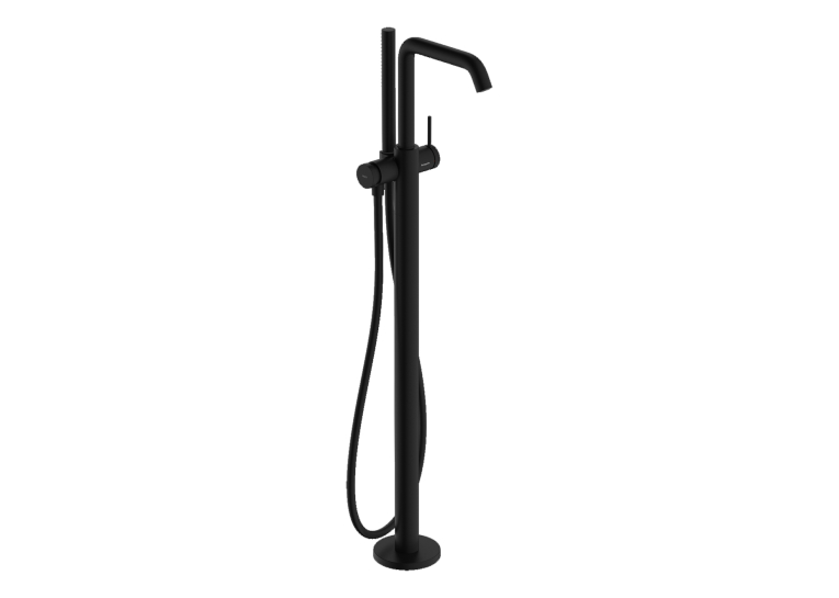 Смеситель Hansgrohe Tecturis S для напольной ванны, Matt Black (73440670)