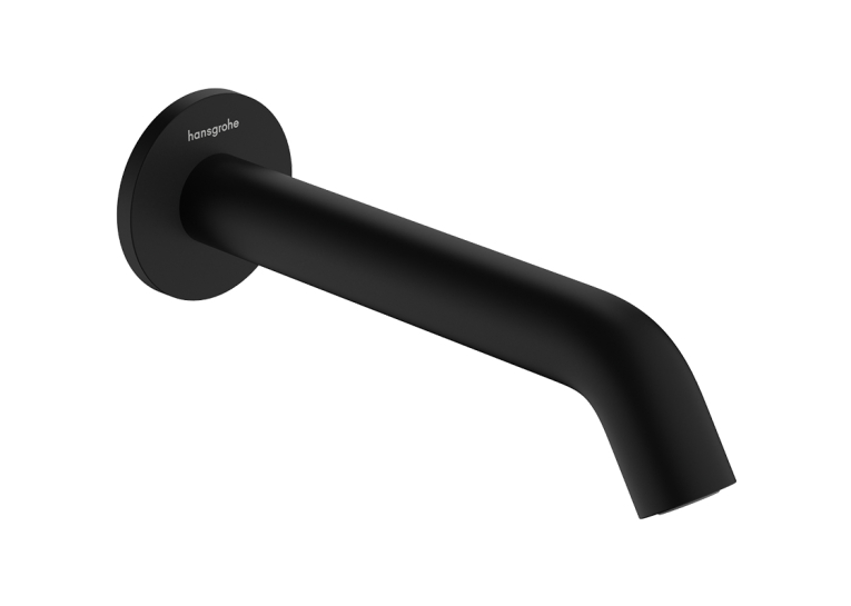 Вилив Hansgrohe Tecturis S на ванну з виступом 198 мм, Matt Black (73411670)