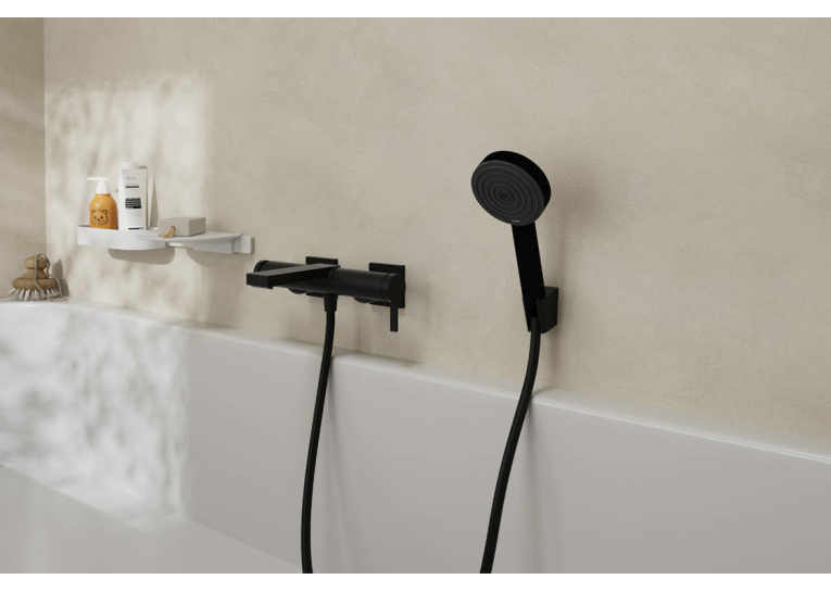 Змішувач Hansgrohe Tecturis E для ванни, Matt Black (73420670)