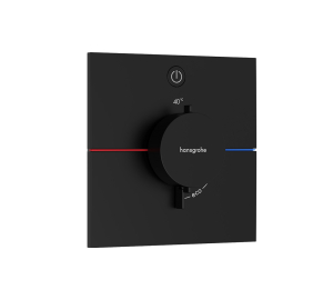 Термостат скрытого монтажа Hansgrohe ShowerSelect Comfort E на 1 функцию, Matt Black 15571670