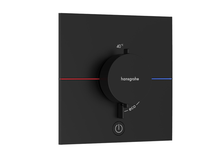 Термостат прихованого монтажу Hansgrohe ShowerSelect Comfort E HighFlow на 1 функцію, Matt Black 15575670