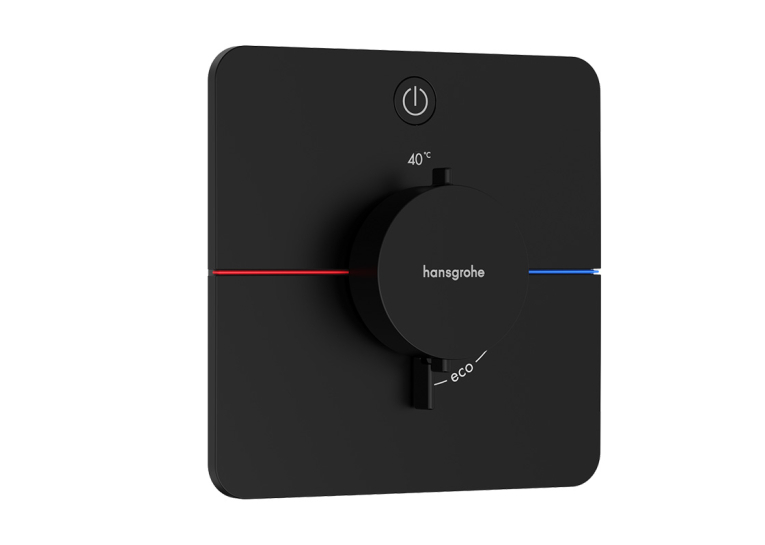 Термостат скрытого монтажа Hansgrohe ShowerSelect Comfort Q на 1 функцию, Matt Black 15581670