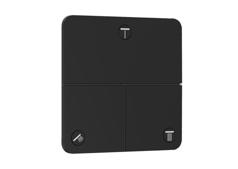 Переключатель Hansgrohe ShowerSelect Comfort Q на 3 функции, Matt Black 15587670