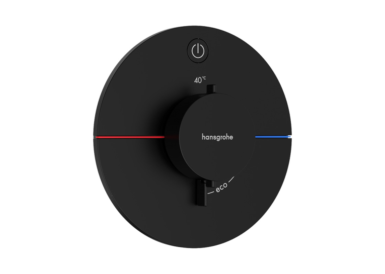 Термостат прихованого монтажу Hansgrohe ShowerSelect Comfort S на 1 функцію, Matt Black 15553670