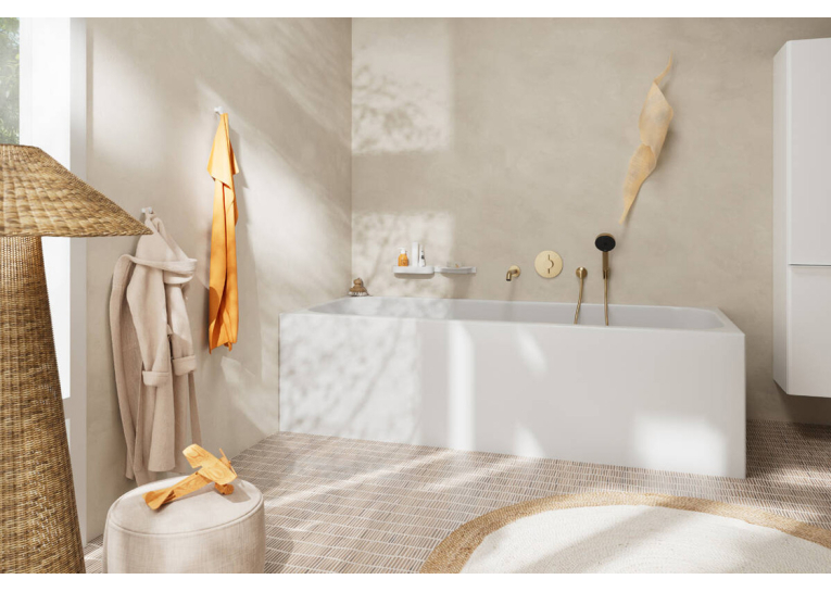 Змішувач прихованого монтажу Hansgrohe DuoTurn S на 2 функції, Brushed Bronze 75418140