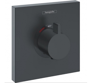 Термостат скрытого монтажа Hansgrohe ShowerSelect Highﬂow Matt Black 15760670