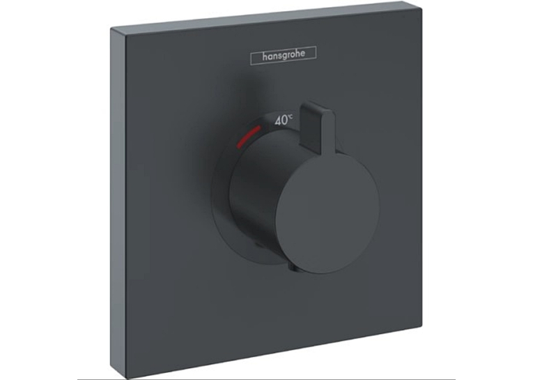 Термостат прихованого монтажу Hansgrohe ShowerSelect Highﬂow Matt Black 15760670